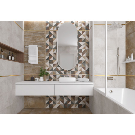 Керамогранит Ferry тёмно-серый 50х50