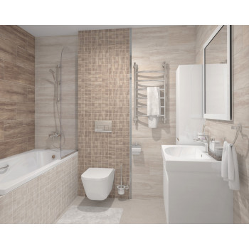 Плитка Route коричневый 25х75