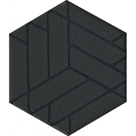 Керамогранит OS/B241/63001 Декор Агуста черный 6х5,2