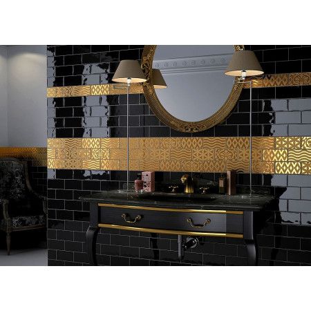 Плитка 23175 JOLLY NEGRO MATE 1,2X20