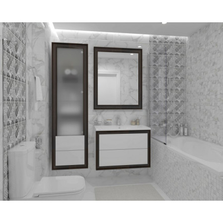 Плитка Декор Cassiopea Fancy серый 20х60