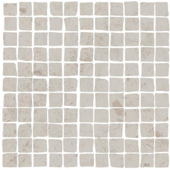 Мозаика MBS003 Про Лаймстоун Спакко мозаичный серый светлый матовый 20х20