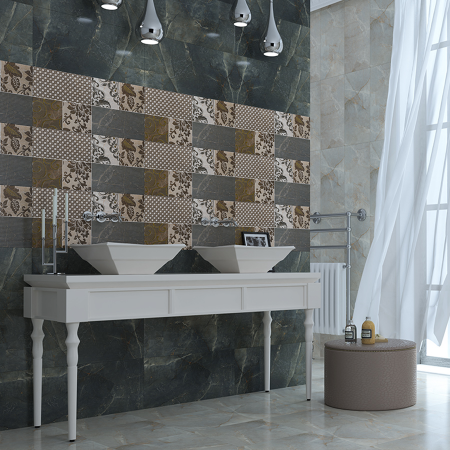 Керамогранит BIEN0014 Arch L.Grey Rec Full Lap Nano 600x600x8,5