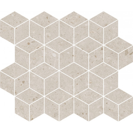 Мозаика T017/14054 Декор Риккарди мозаичный бежевый матовый 45x37,5