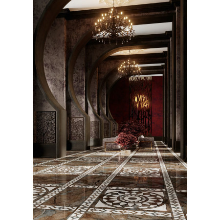 Плитка 12134R Театро беж светлый обрезной 25*75