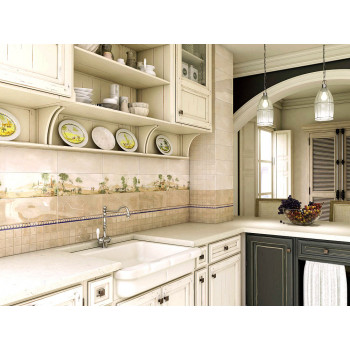 Плитка BLD001 Багет Форио светлый 15*3