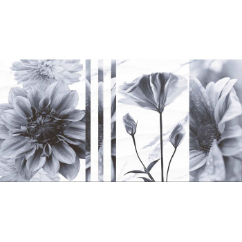 Плитка TP3601SWFY Декор Галатея Цветы ректификат 30x60