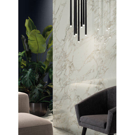 Ступени 620070001619 Charme Deluxe Бьянко Микеланжело Ступень Фронтальная Нат Рет 33x80