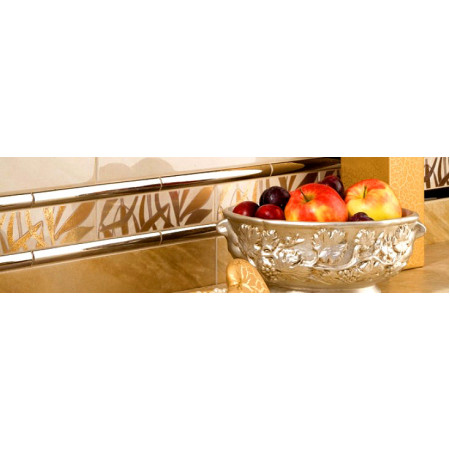 Плитка 107 Волна белый 25*2