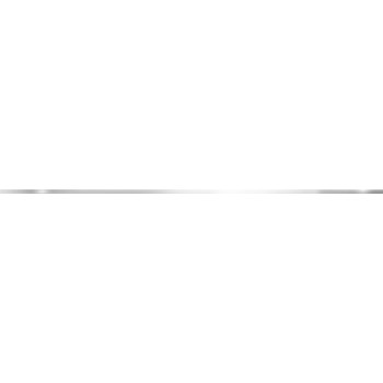 Плитка BWM91MET707 бордюр Metallic Glossy Silver 12*900*7