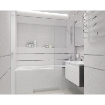 Плитка 60095 Story черный мозаика 20х60