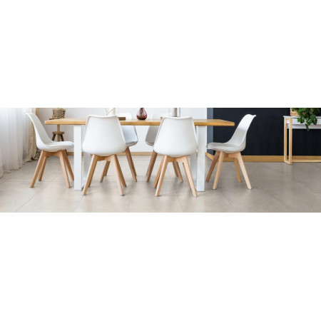 Керамогранит Skirting Perla Light Grey / Плинтус Перла Светло-Серый MR 120х6