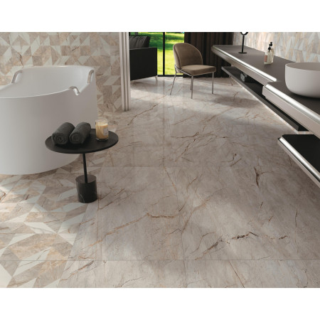 Керамогранит 610130005239 Empire Statuario Battiscopa Lap 7,2x80