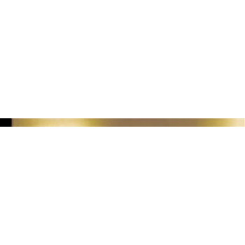 Плитка БДМ 11-2,2/50 Бордюр металлический золото глянцевый 2,2х50