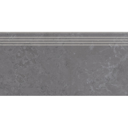 Ступени DD205120R/GR Ступень Про Лаймстоун серый темный натуральный обрезной 60х30