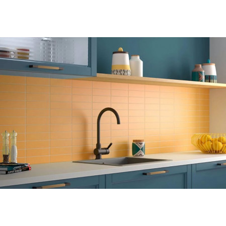 Плитка 28486 Costa Nova Onda Tansy Green Glossy 5x20