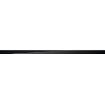 Плитка PL-023 Бордюр черный стекло 2,3х60