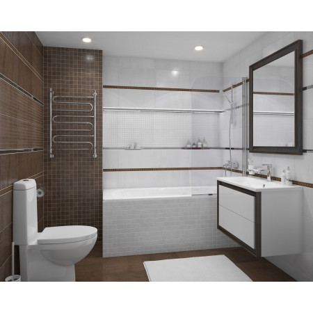 Плитка 34011 Metallica чёрный 25х50