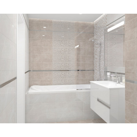 Плитка Декор Elektra Roma бежевый 20х60