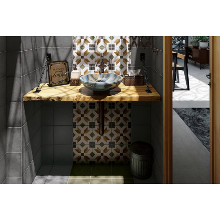 Керамогранит 24412 ART NOUVEAU ALAMEDA COLOUR 20*20