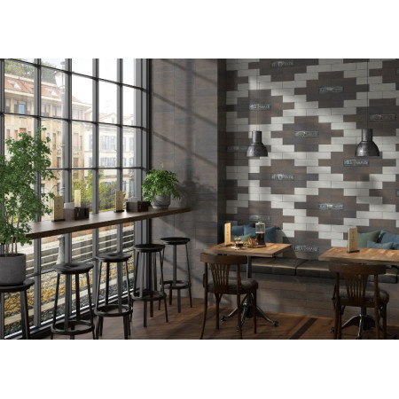 Плитка 9047 Шеннон серый матовый 8.5x28.5