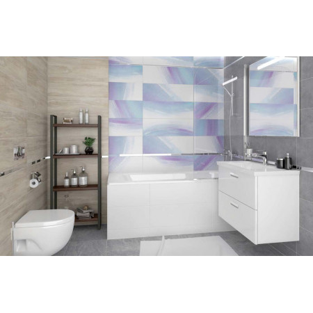 Плитка Lilit белый 25х75