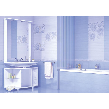 Плитка BW0PIN03 Pion Azul Бордюр 5х50