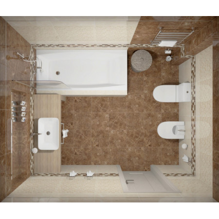 Керамогранит Libra коричневый 40х40