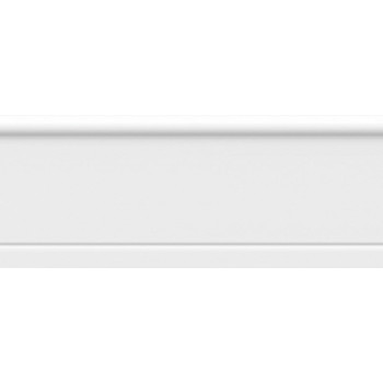 Плитка А-GT1U051/N Бордюр Gatsby глянцевый белый 10х25