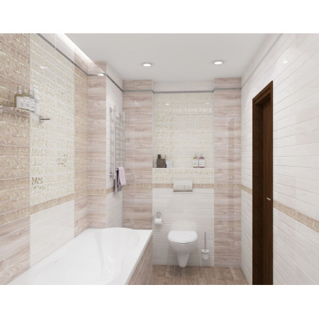 Плитка Bona Бордюр тёмно-серый 66-03-06-1344 6,2х40