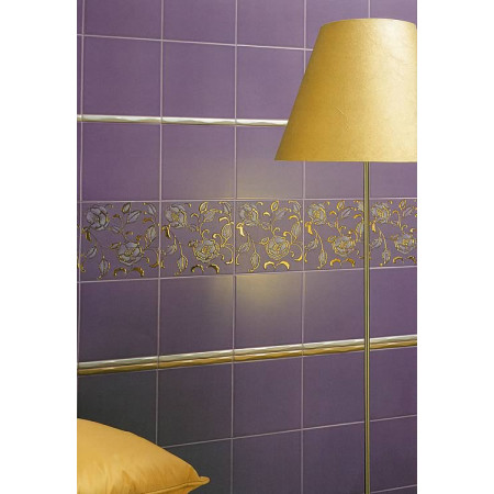 Плитка 5114N Калейдоскоп фиолетовый 20x20