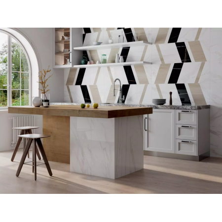 Плитка ID130 Декор Бертран 2 микс 40x120