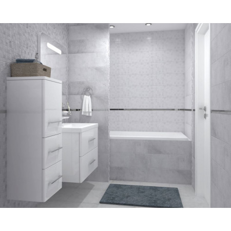 Плитка Mizar тёмно-серый 17-01-06-1180 20х60