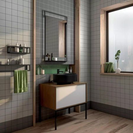 Керамогранит 63002 Агуста серый светлый натуральный (из 30 частей) R10 29,7х29,8