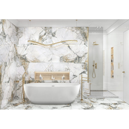 Керамогранит 6060SKY25P Skyros Silver 60x60