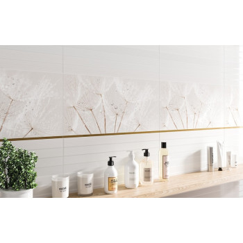 Плитка AVL052D Avangarde рельеф белый 29,8x59,8