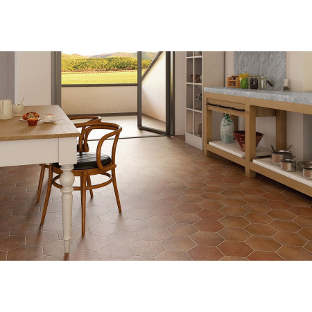 Керамогранит 20338 Hexatile Negro Mate 17.5*20