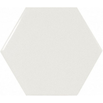 Плитка 21911 HEXAGON SCALE White 10,7x12,4