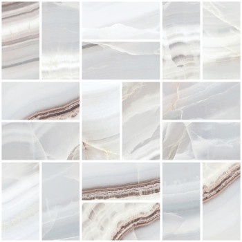 Плитка A-ON2O011D/J Вставка Onix мозаика бежевый 30х30