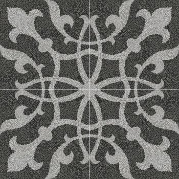 Керамогранит DD843300R Багатти белый чёрный обрезной 80*80