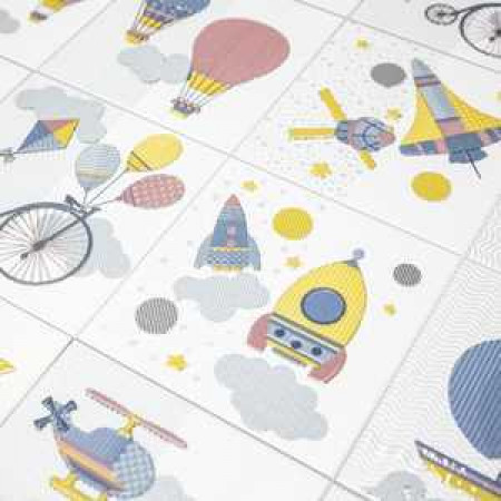 Плитка VT/A371/5009	Декор Бон Вояж Шаттл 20x20