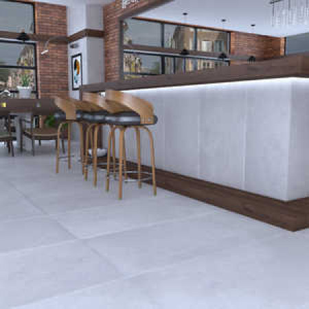 Керамогранит Betonhome белый 60х120