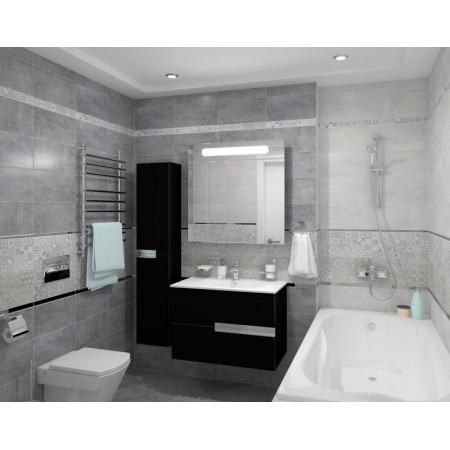 Плитка Bastion мозаика серый 08-00-06-453 20х40