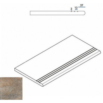 Ступени 620040000042 EMERALD GRADINO ROUND GRIP SX 30x60