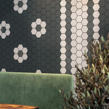 Керамогранит VT/C608/1337 Декор Агуста 1 оранжевый матовый 9,8x9,8