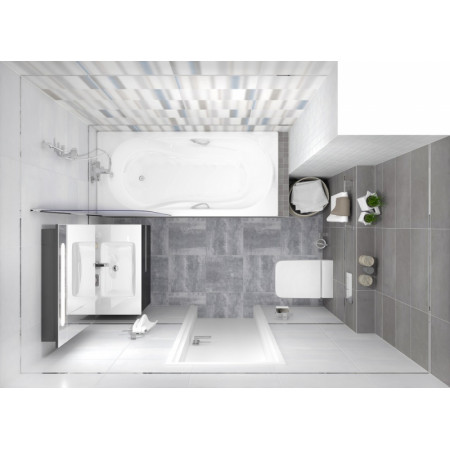 Мозаика MM34042 Декор Depo мозаичный серый 25х25