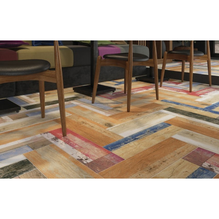 Керамогранит C-CL4M452D Colorwood многоцветный 18,5x59,8