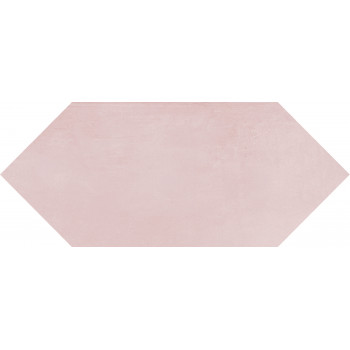 Плитка 35024 Фурнаш грань розовый светлый глянцевый 14х34