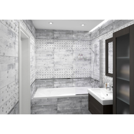 Мозаика Мозаика Extra серый+белый 30х30