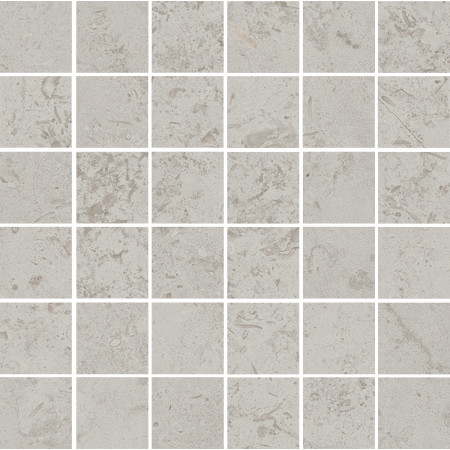 Мозаика DD205320/MM Декор Про Лаймстоун серый светлый матовый мозаичный 30х30